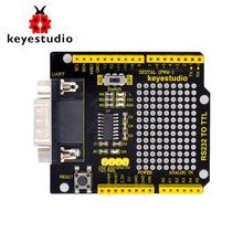 Keyestudio-Placa de escudo de conversión RS232 a TTL para Arduino UNOR3, Compatible con interfaz RS232 2024 - compra barato