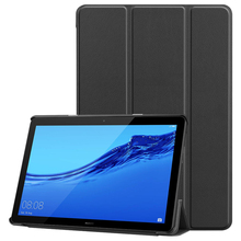 Funda de piel sintética para Huawei MediaPad T5 10, carcasa delgada con soporte, para Tablet T5 10 AGS2-W09/L09/L03/W19 de 10,1 pulgadas 2024 - compra barato