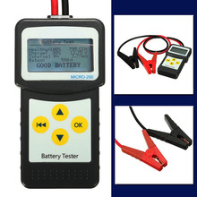 1set 12V Digital Car Battery Tester Auto Vehicle Battery Analyzer AGM GEL MICRO-200 2024 - buy cheap