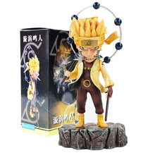 Figura de ação anime six path de 17cm, pvc, modelo colecionável, presente de brinquedo 2024 - compre barato