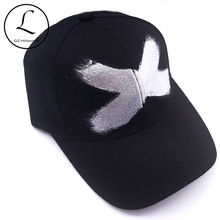 GZHILOVINGL-Gorras de béisbol con garabatos metálicos para mujer y hombre, gorra con Cierre trasero ajustable de algodón, Unisex 2024 - compra barato