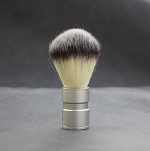 Novo presente masculino silvertip texugo escova de barbear de cabelo inoxidável alça de metal ferramenta barbeiro barbear confortável 2024 - compre barato