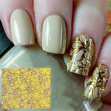 NEW 1 Sheet Embossed Flower 3D Nail Stickers Blooming 3D Nail Art Stickers Decals 2024 - buy cheap