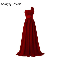 Burgundy Red Long Elegant Prom Dresses Sexy Slimming Stylish Shining Floor Length Prom Dresses 2017 2024 - buy cheap