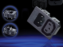 10 pcs/lot IEC C13 Male C14 Female Power Socket Adapter Plug AC 250V 10A/  w Fuse Holder 2024 - buy cheap