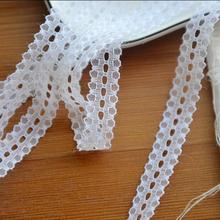 20 Meters 2cm Pure White Color Bilateral Handicrafts Embroidered Net Lace Trim Ribbon Wedding/Birthday/Christmas Decorations 2024 - buy cheap