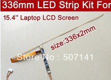 Kit fita de led luz de fundo ajustável, 2 peças 336mm, atualização de laptop de 15.4 polegadas, 15.4 '', lcd, ccfl painel para luz de fundo led 2024 - compre barato