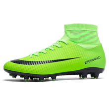 New Indoor Futsal Soccer Boots Turf TF & Long Spikes Unisex Soccer Boots Training Cleats Basketball Shoes Soccer Shoes Sneakers 2024 - buy cheap