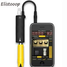 Elistooop-amplificador de efeitos de guitarra, conversor, adaptador com pedal, para iphone, ipad, ipod 2024 - compre barato