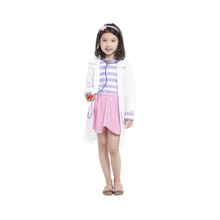 Free Shipping Doctor Doc Clinic Child Costume Girl's cosplay fantasia Fancy dress Carnival halloween costume 2024 - buy cheap