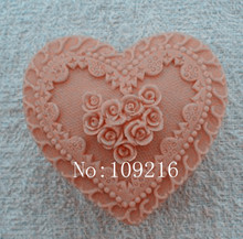 Оптовая продажа! 1 шт. Love Rose (zx788) силиконовая форма для мыла ручной работы DIY 2024 - купить недорого