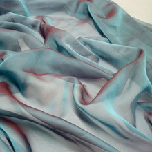 Tela de vestido de seda mágica para Cosplay, gasa, catión, Color sólido, suave sedoso, tela fina 30D, tela de baile artesanal ligera 2024 - compra barato