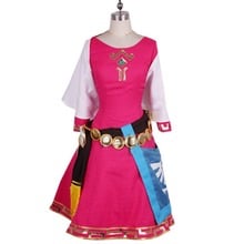 Zelda-fantasia de cosplay para mulheres, traje personalizado, cosplay, espada skyward, vestidos de princesa zelda, traje de natal para adultos e crianças, 2018 2024 - compre barato