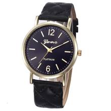 Fashion Casual Watch Women Casual Geneva Roman Leather Band Analog Quartz Wrist Watch Relogio Feminino Montre Homme 2024 - buy cheap