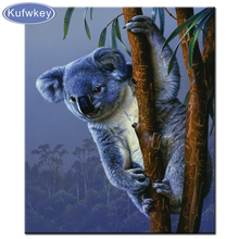 Bordado de diamantes completo 3D diy, pintura de diamantes de punto de cruz, Koala, animales, patrón de mosaico de diamantes de imitación, Diamante mazayka 2024 - compra barato