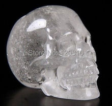 QUARTZ ROCK CRYSTAL Carved Crystal Skull, Realistic, Crystal Healing 2024 - buy cheap