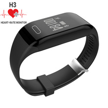 Newest H3 Bluetooth Smart Wristband Smart Bracelet Band With Blood Pressure Heart Rate Measurement Pedometer Fitness Tracker 2024 - buy cheap