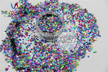 Mixed   Laser  Holographic Colors  HEXAGON Shape  Glitter Sequins for nail art and DIY decoration Size:2mm  1pack=50g 2024 - buy cheap