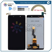 100% Original For Alcatel One Touch Idol 3 OT6039 6039 LCD Display with Touch Screen Digitizer Assemblely Black 2024 - buy cheap