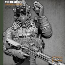 YuFAN Model /18 Resin Kits  American commando, resin soldier, bust  YFWW-2022 2024 - buy cheap