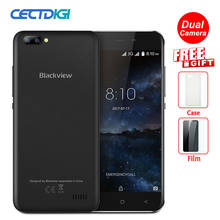 Blackview A7 смартфон с четырёхъядерным процессором MTK6580A, Android 7,0, ОЗУ 1 ГБ, ПЗУ 8 ГБ, 3G GPS 2024 - купить недорого