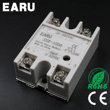 Solid State Relay Module SSR-10DA SSR-25DA SSR-40DA 10A 25A 40A DC 3-32V TO 24-380V AC SSR 10DA 25DA 40DA Voltage Transformer 2024 - buy cheap