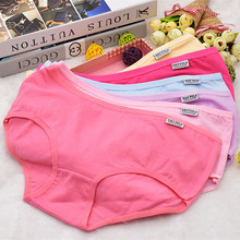 10 Fashion Cotton panties women's Children's Girls Underwear Breathable Lingerie Striped Kids shorts priefs Comfort Multi-color 2024 - buy cheap