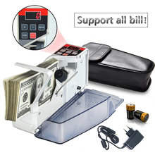 Mini Portable Money Counter for Most Currency Note Bill Cash Counting Machine EU-V40 Financial Equipment Wholesale 2024 - buy cheap