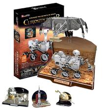 Rompecabezas 3D T0480, sonda espacial Voyager, Rover Curiosity, módulo Lunar Apollo, modelo Saturno V de papel para bricolaje, juguetes educativos para niños 2024 - compra barato