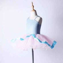 Falda de Ballet para niñas, tutú profesional hecho a medida, Ropa de baile para adultos y niños, trajes de baile de competición 2024 - compra barato