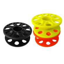 Pack of 3 Plastic Compact Diving Snorkeling Finger Empty Spool Scuba Dive Reel Guide Line Spool Replacement Safety Equipment 2024 - buy cheap