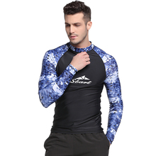 SBART sun protection clothing men's diving suit tight-fitting stretch split long-sleeved jellyfish suit snorkeling suit shirt 2024 - buy cheap