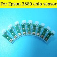 9 unids/set Sensor de Chip para Epson 3880 3850c 3800 cartuchos de tinta 2024 - compra barato
