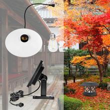 Retro led solar lustre luz pingente led pendurado lâmpada ao ar livre pátio jardim corredor à prova dwaterproof água solar led luzes de rua