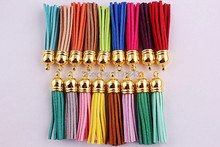 Kwoi vita-colgantes surtidos de colores para fabricación de collares, de 59mm, color dorado, estilo mezcla de colores, 100uds/lote 2024 - compra barato