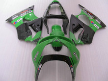 Kit de carenado personalizado para motocicleta KAWASAKI Ninja ZX6R 636 98 99 ZX 6R 1998 1999 ABS, juego de carenados verde y negro + regalos KO10 2024 - compra barato