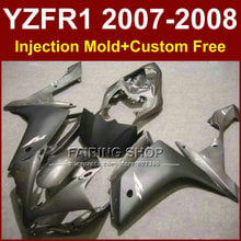 Hot sale all gray fairings set for YAMAHA YZFR1 2007 2008 fairing kit R1 YZF R1 YZF1000 YZF 1000 07 08 DR6D+7Gifts 2024 - buy cheap