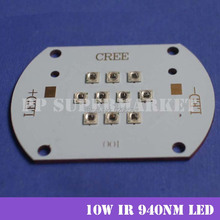 1pcs 10W Infrared IR 940NM High Power LED Light 15-17V 350mA-500mA 2024 - buy cheap
