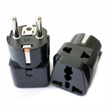 Hot EU Standard Power Plug Adapter Travel Converter Australia UK USA EU Converter Wholesale 2024 - buy cheap