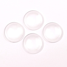 LF 5Pcs Clear Round Glass 35mm Decoration Crafts Flatback Cabochon Embellishments For Scrapbooking Kawaii Cute Diy Accessories 2024 - buy cheap