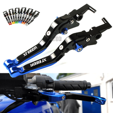 Alavanca de freio e embreagem dobrável ajustável, para yamaha xt 660 r xt 660r xt660 r xt660r 2005-2016 2004 2016 2015 2024 - compre barato