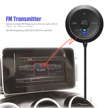 Bluetooth Aux Wireless Car Kit Music Receiver Adapter Handsfree Auto Speaker FM Radio Transmitter Car kit bluetooth Hands Free 2024 - buy cheap