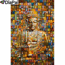 DIAPAI 100% Full Square/Round Drill 5D DIY Diamond Painting "Religious Buddha" Diamond Embroidery Cross Stitch 3D Decor A20149 2024 - buy cheap