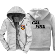 Sudadera con capucha de algodón para hombre y mujer, chaqueta moderna con estampado de bombero de California, diseño azul marino, estilo Harajuku, gran oferta 2024 - compra barato