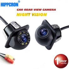 Hippcron Car Rear View Camera 8 LED Night Vision Car Reversing Auto Parking Monitor CCD Waterproof HD Video 2024 - buy cheap