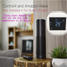 Controlador de temperatura programable, termostato WiFi Alexa, termostato de calefacción de suelo eléctrico/agua 2024 - compra barato