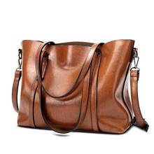2019 Luxury Designer Famous Brand Leather Women's Shoulder Crossbody Bag Vintage Women Messenger Handbags bolsas 2024 - buy cheap