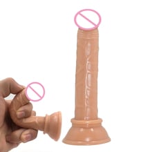 Mini dildo anal realista para mulheres, dildo de 5.7 polegadas para estimulação feminina, ponto g, pênis, erect, pau, bunda, plugue com ventosa 2024 - compre barato