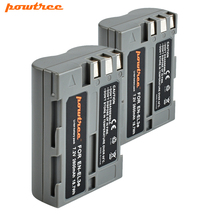 Bateria recarregável para câmera nikon, 2 peças, 7.4v, 1800mah, modelo d30, d50, d70, d70s, d90, d80, d100, d200, d300, d300s, d700, l10 2024 - compre barato