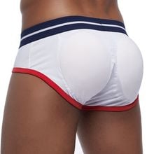 JOCKMAIL Sexy Men's Butt and Front Enhancing Padded Hip Briefs Underwear Breathable Enhancement Gay Underwear penis push up 2024 - buy cheap